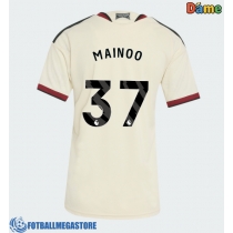 Fotballdrakt Dame Manchester United Kobbie Mainoo #37 Tredjedrakt 2026-27 Kortermet
